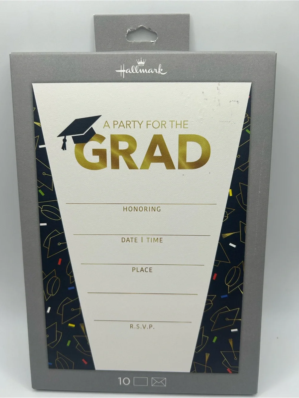 Hallmark 'A Party for the Grad' Graduation Invitation Pack of 10 each; 2 sets 🎓